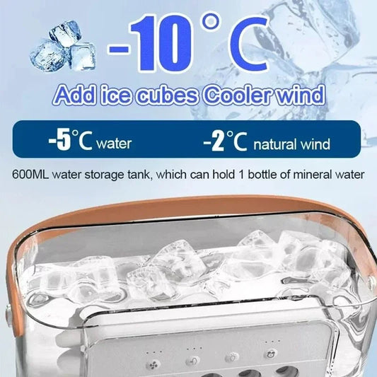 Climatiseur portable USB Mini climatiseur Refroidisseur d'air Ventilateur de refroidissement de l'eau Ventilateur de refroidissement de l'air Refroidisseur d'air pour le bureau à domicile